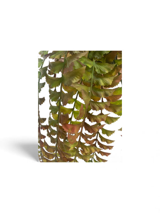 Artificial Fern Plant – Autumn Tones