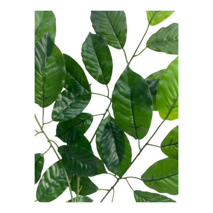 Artificial Glossy Leaf Foliage Spray