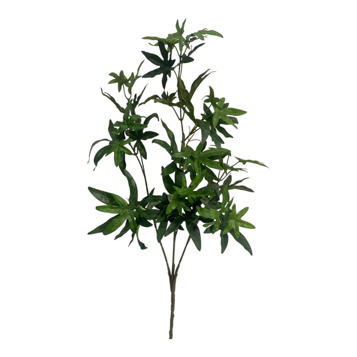 Artificial Star-Leaf Foliage Spray