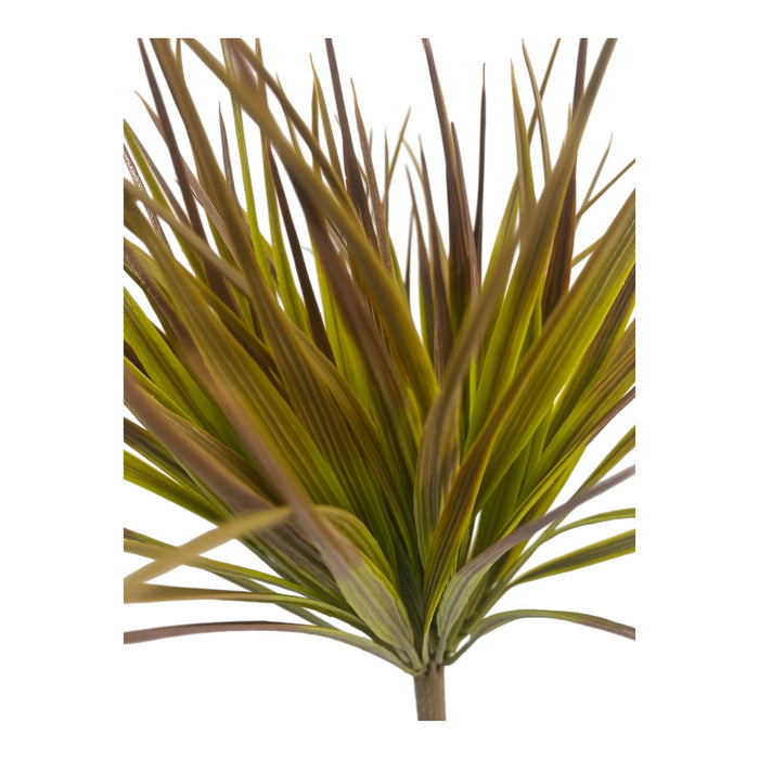 Artificial Green & Brown Grass Spray – Natural Textured Foliage