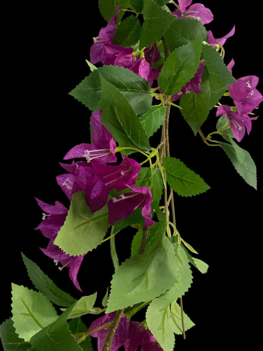 Artificial Purple Bougainvillea Vine