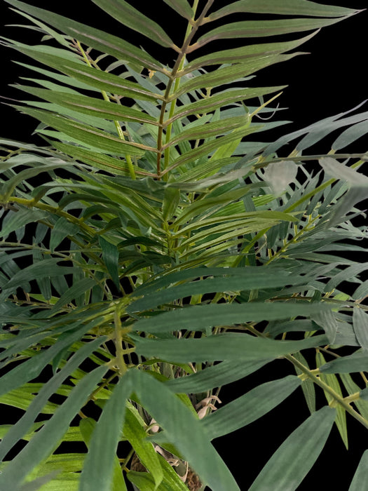 Artificial Dwarf Mountain Palm Plant – Lush Tropical Greenery