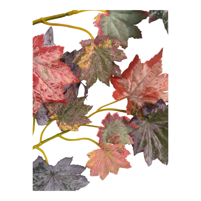 Artificial Autumn Maple Leaf Spray