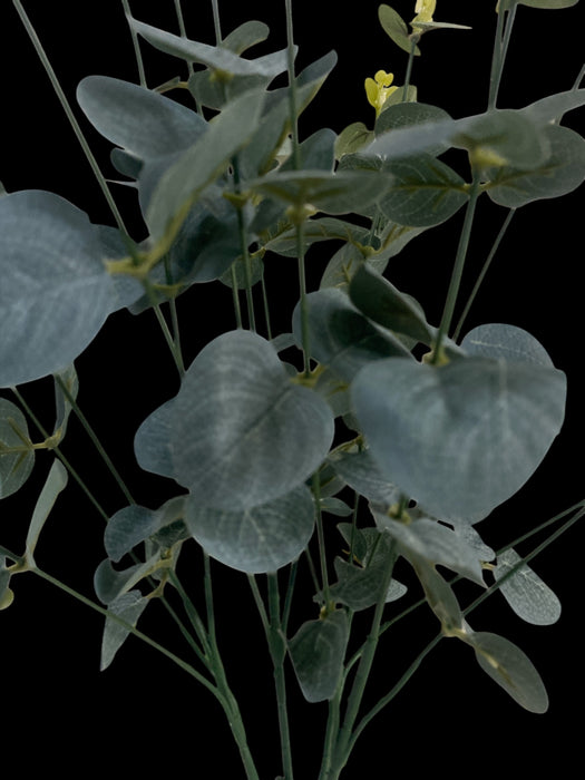Artificial Eucalyptus Spray – Blue-Green with Bud Tips