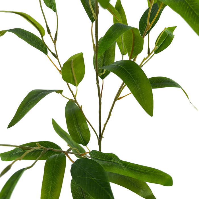 Artificial Eucalyptus Leaves Spray Green