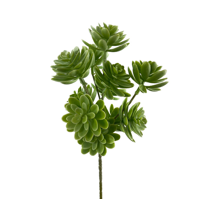 Artificial Echeveria Succulents Frosty Green