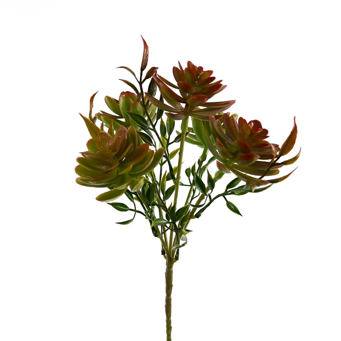 Artificial Echeveria Succulents Green/Yellow