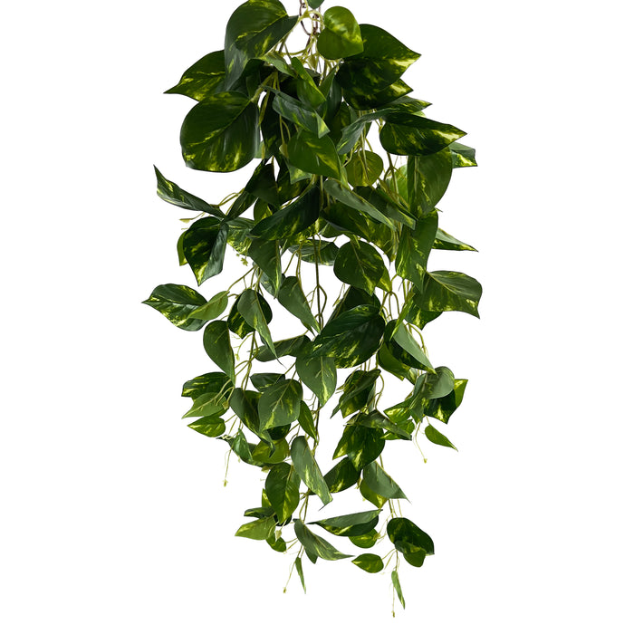 Artificial Pothos Hanger Green/Yellow
