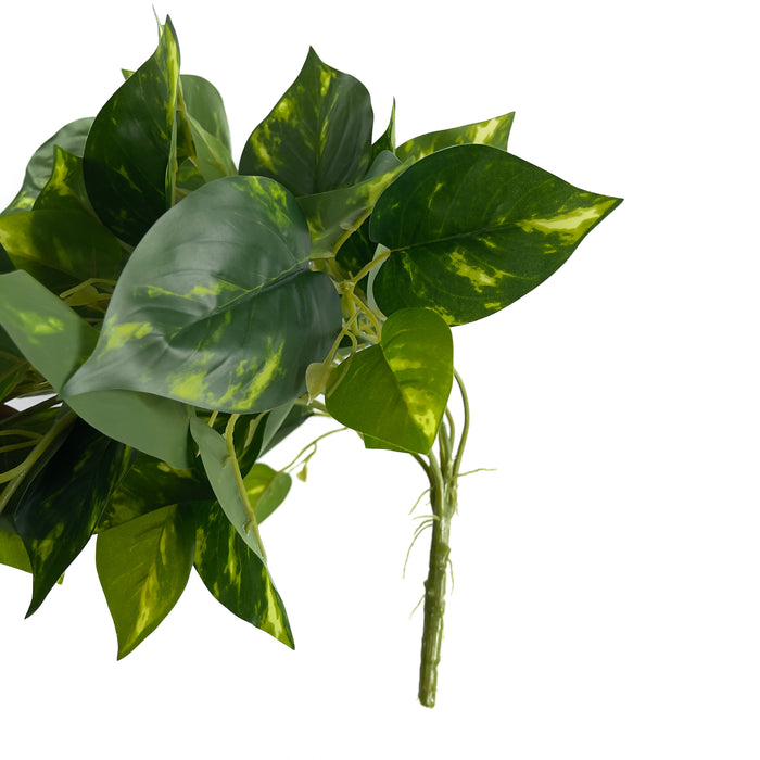 Artificial Pothos Hanger Green/Yellow