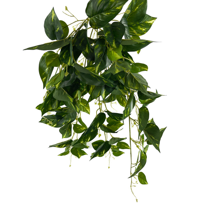 Artificial Pothos Hanger Green/Yellow