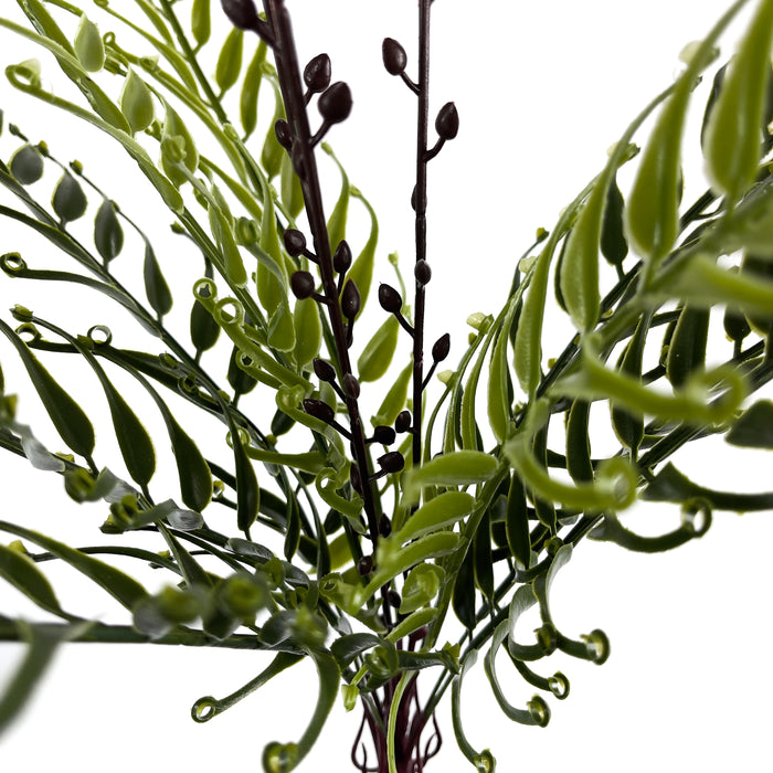 Artificial Fern Bush Green