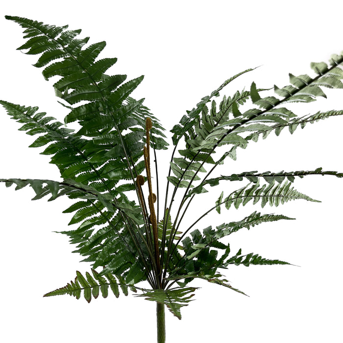 Artificial Ruffle Fern Green