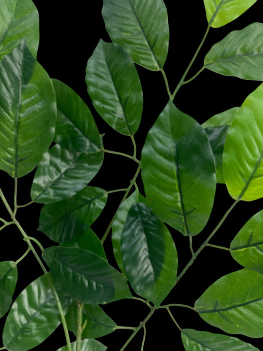 Artificial Glossy Leaf Foliage Spray