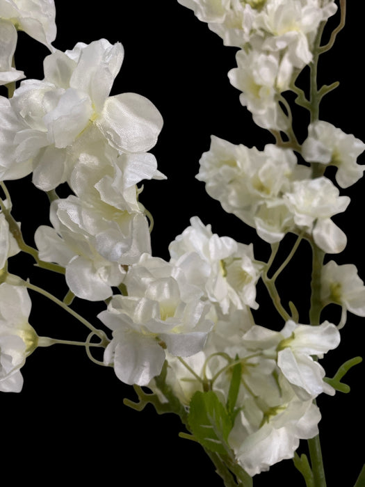 Artificial White Cherry Blossom Spray