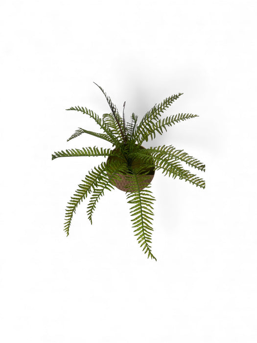 Artificial Hanging Fern Plant
