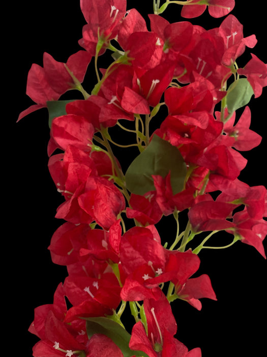 Artificial Bougainvillea Flower Stem – Red