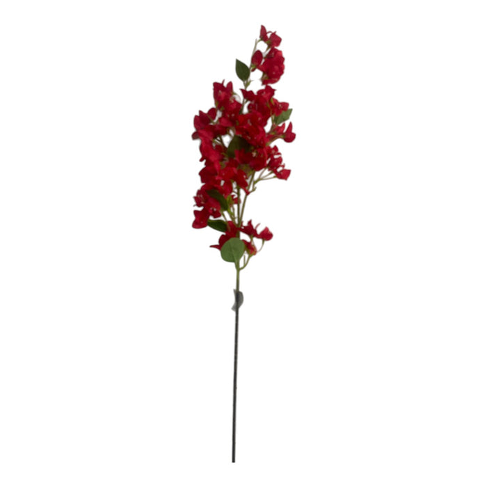 Artificial Bougainvillea Flower Stem – Red
