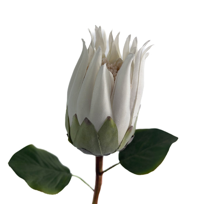 Artificial Protea Spray White