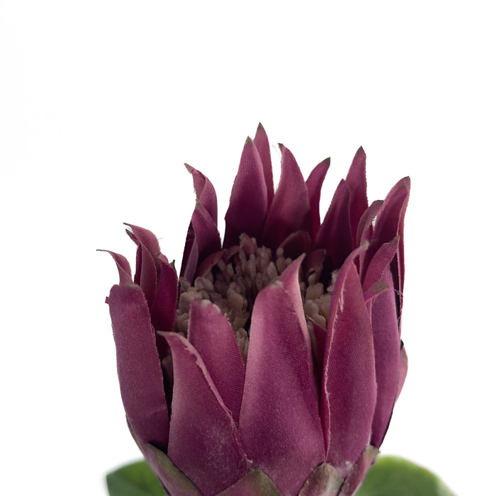 Artificial Protea Spray Dark Pink