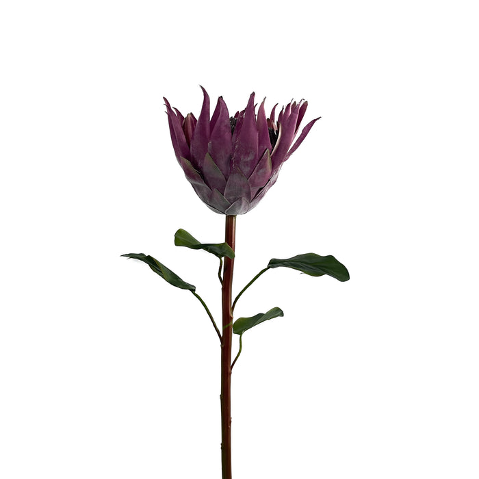 Artificial King Protea Dark Pink