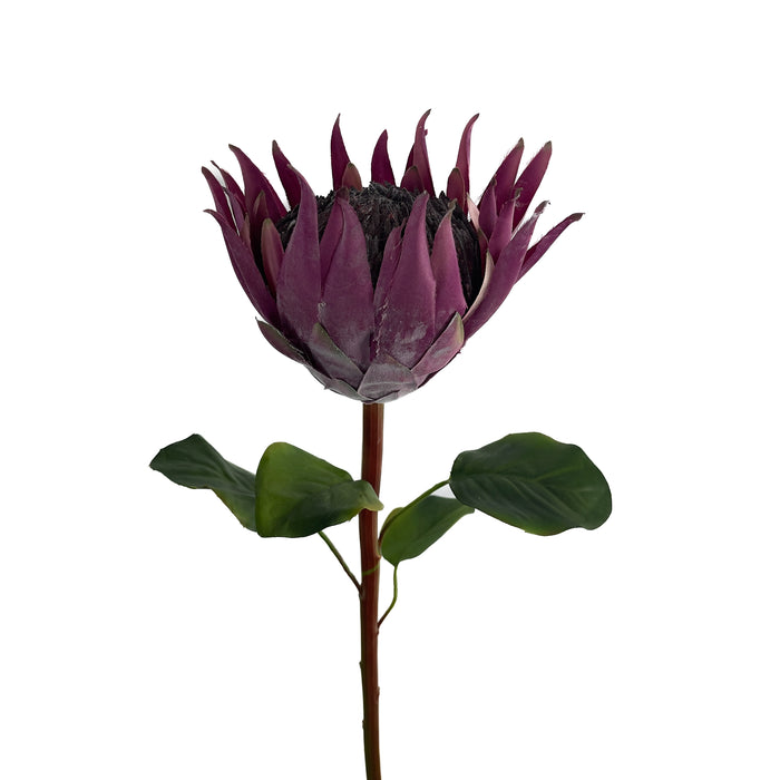 Artificial King Protea Dark Pink