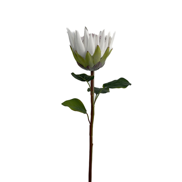 Artificial King Protea White