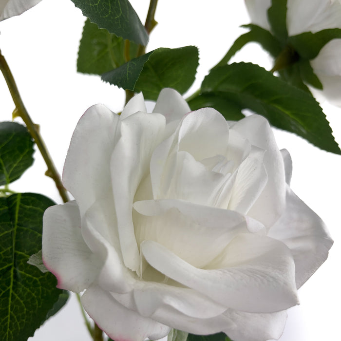 Artificial Roses White — Nevadiegreenery