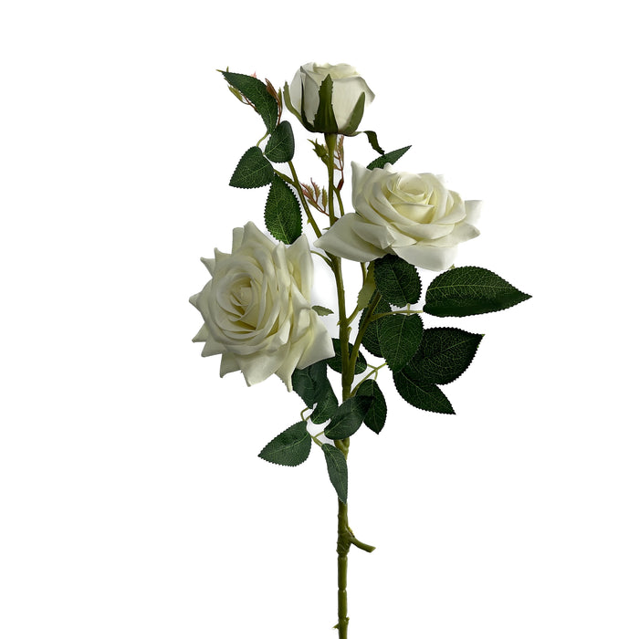 Artificial Roses Cream