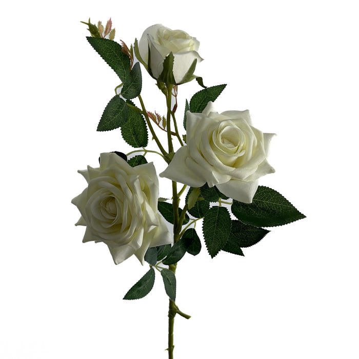 Artificial Roses Cream