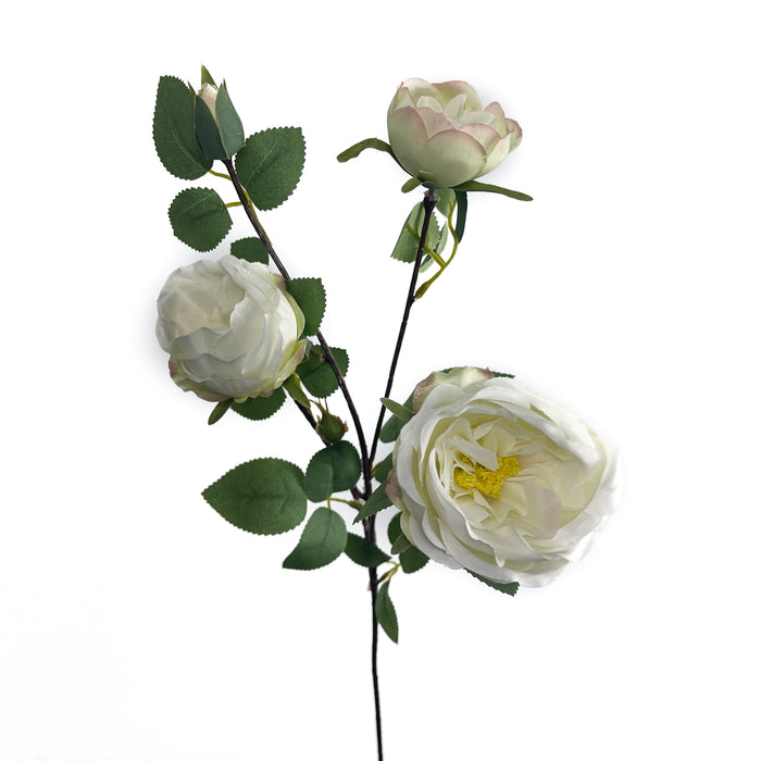 Artificial Peony White