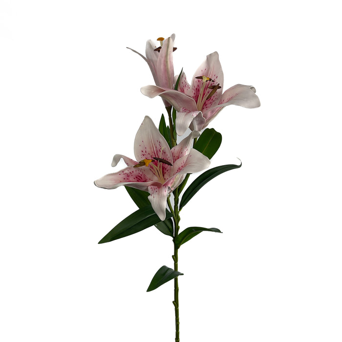 Artificial Lily Spray Pink