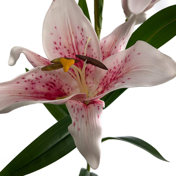 Artificial Lily Spray Pink