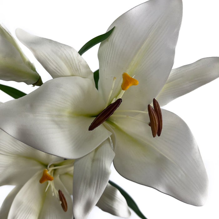Artificial Lily Spray White