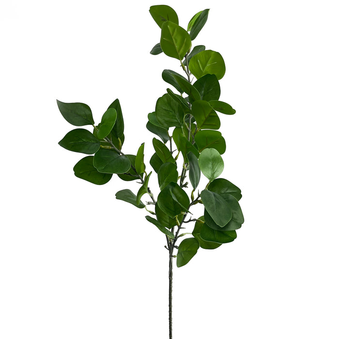 Artificial Eucalyptus Leaf Spray Dark Green