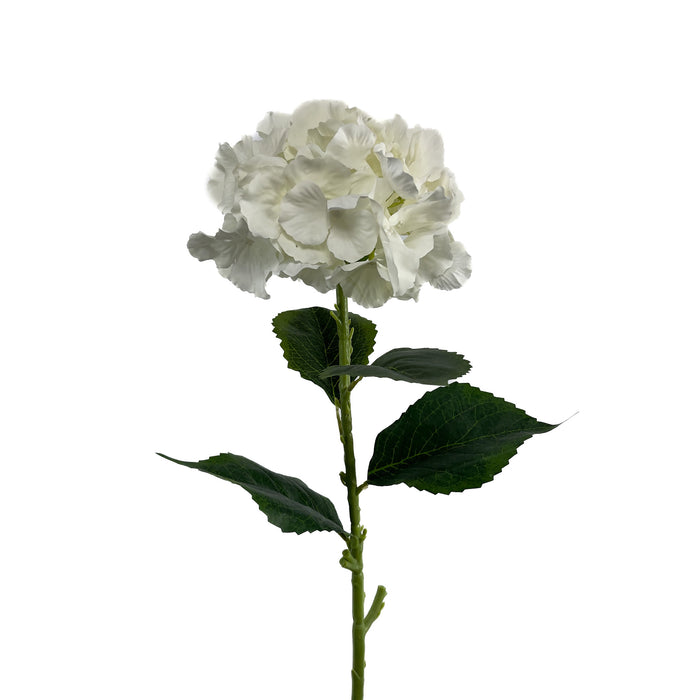 Artificial Hydrangea Cream