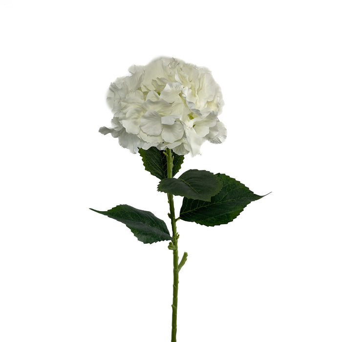 Artificial Hydrangea Cream