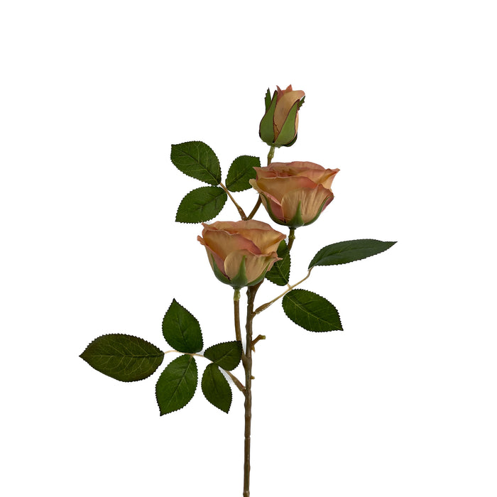 Artificial Rose Orange