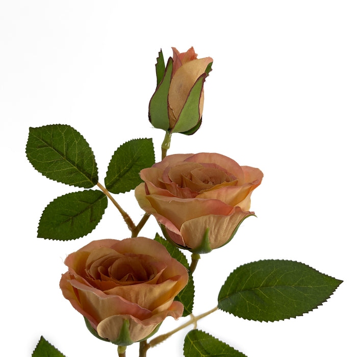 Artificial Rose Orange